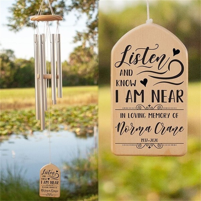 Commemorativo para Mascotas de Hogar - Campana de Viento Decorativa con Pendiente DIY — imagen 5