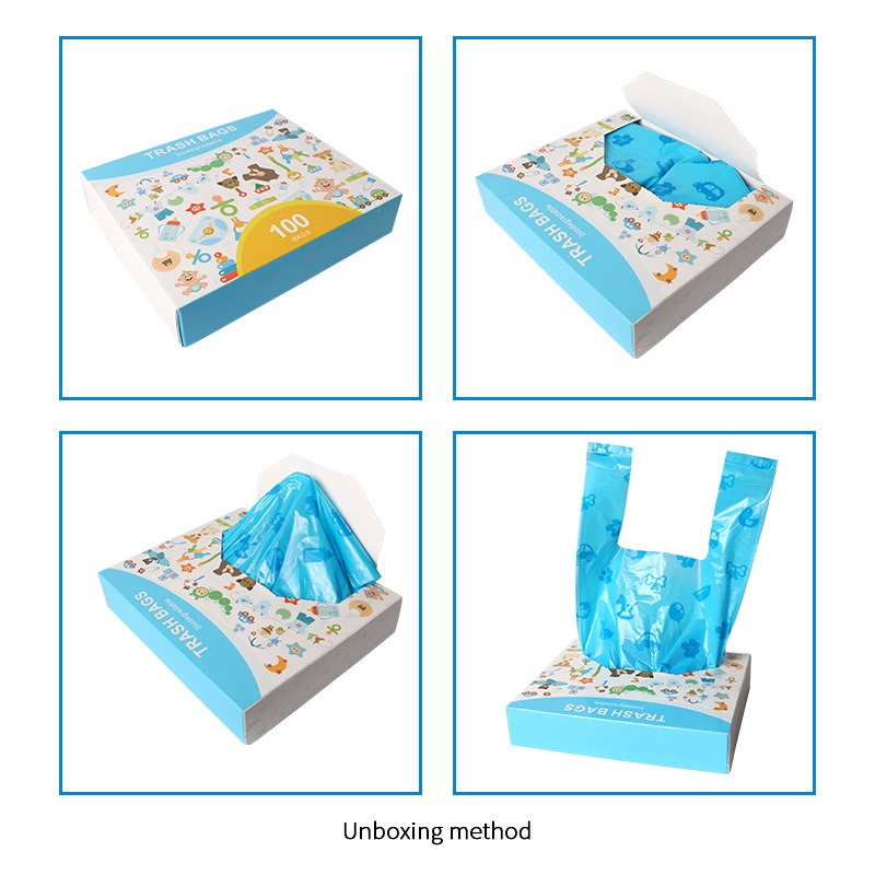 Vestido de bolsa de basura para mascotas biodegradable — imagen 5