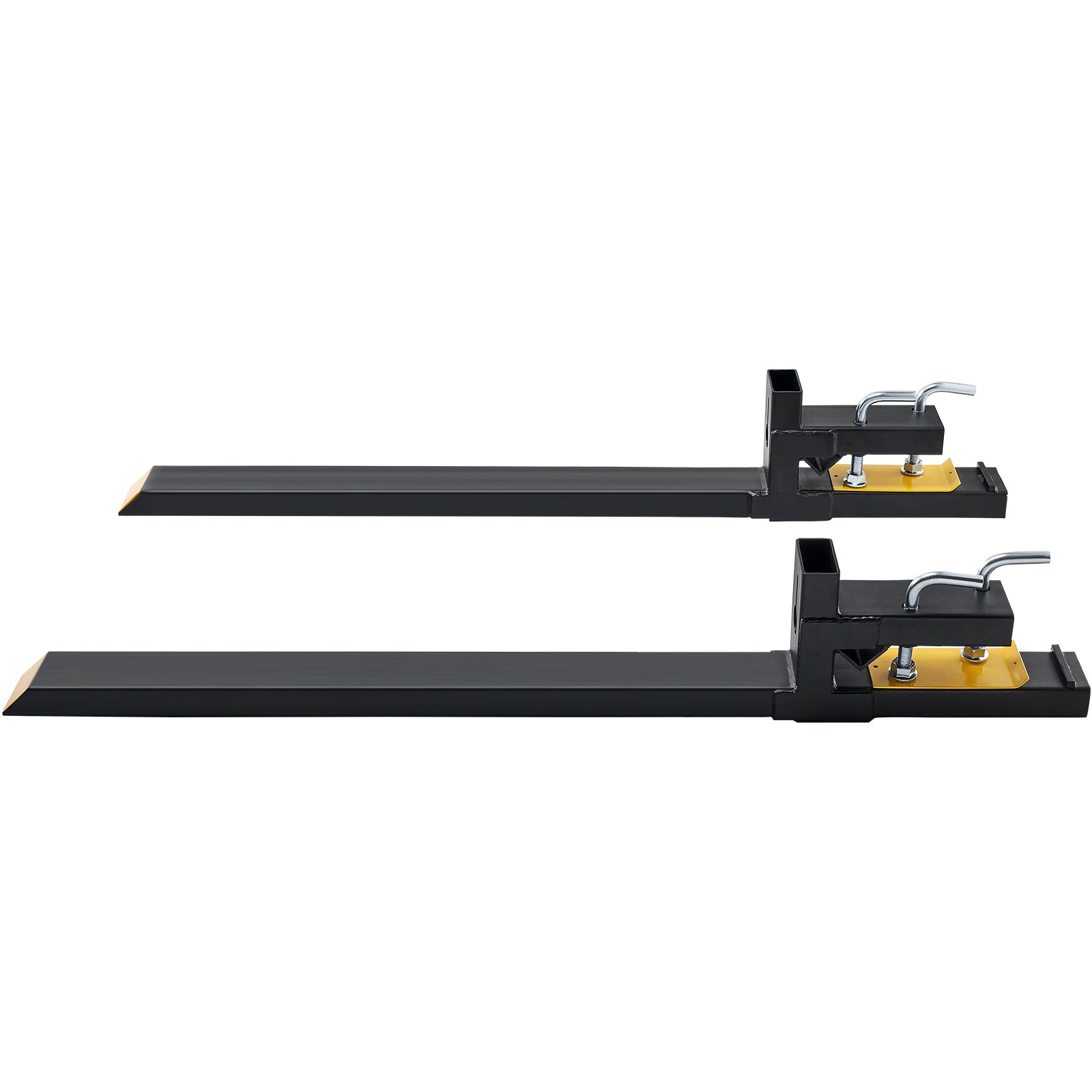 VEVOR Pallet Forks, 4000 Lbs Capacity Clamp On Pallet Forks, 60 Tractor Bucket Forks, Heavy Duty Front Loader Attachment For Tractor, Loader Bucket, Skid Steer, Tractor Forks For Agriculture And Farm — imagen 3