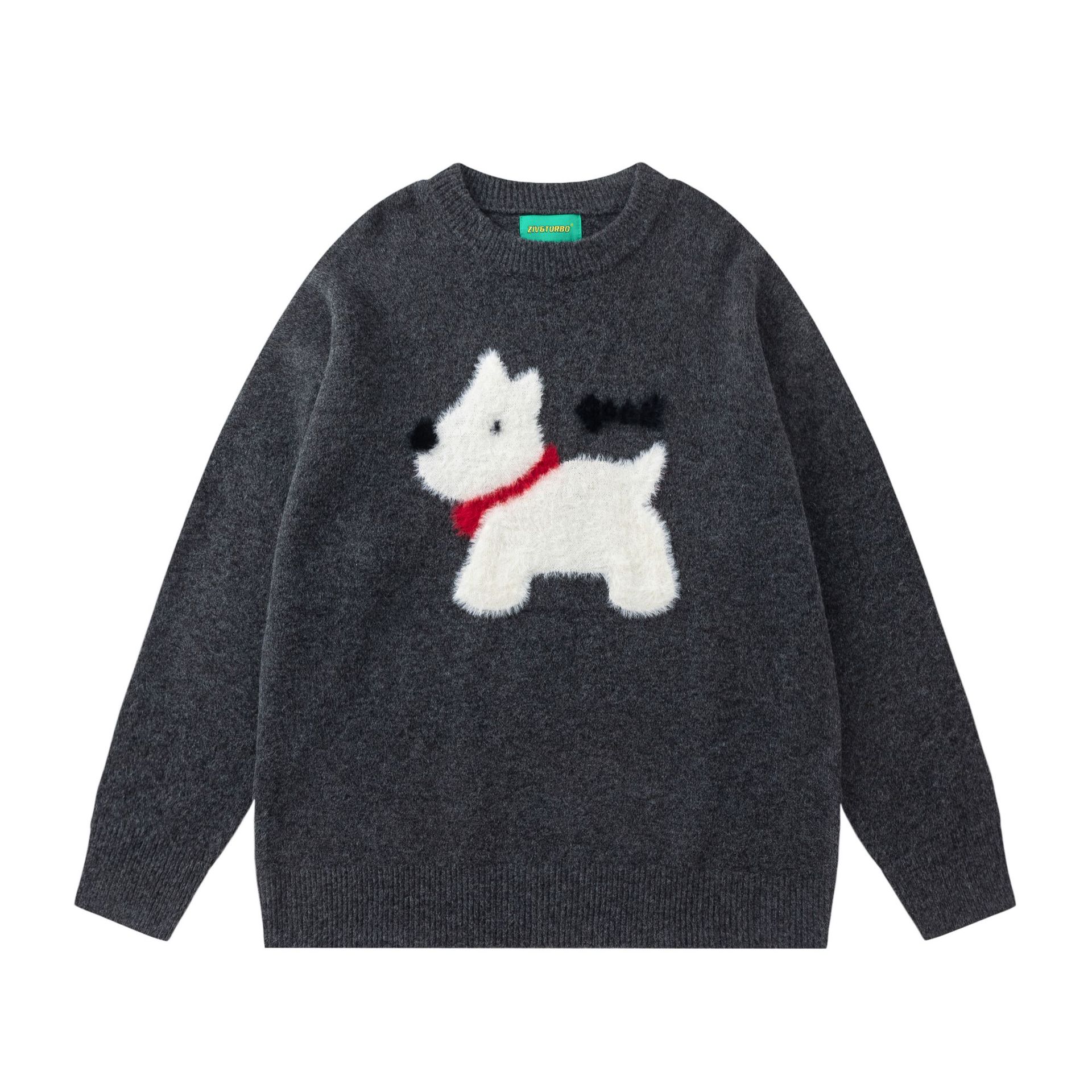 Unique puppy design sweater — image 5