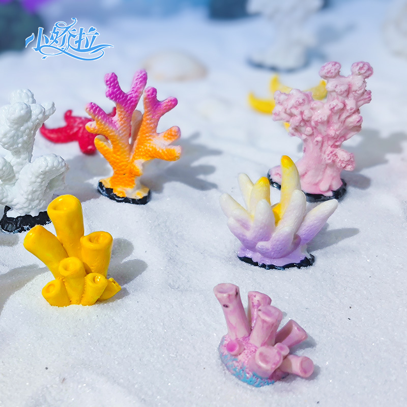 Decoración de Acuario Mini Coral para Tanques Pequeños DIY — imagen 23