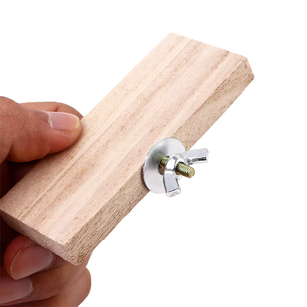 Pet Wood Stand Platform Bird Toys Parrot Rack Hamster Accessories Gerbils Mice Jumping Board Home Supplies — image 4