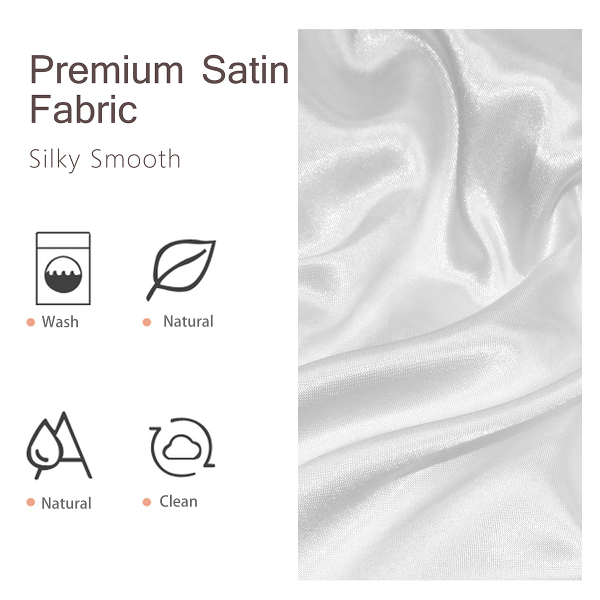 2 Piezas de Fundas de Almohada de Satén Con Estampado de Colibrí Tropical, Suaves y Delicadas Con la Piel, Aptas Para Todas las Estaciones — imagen 7