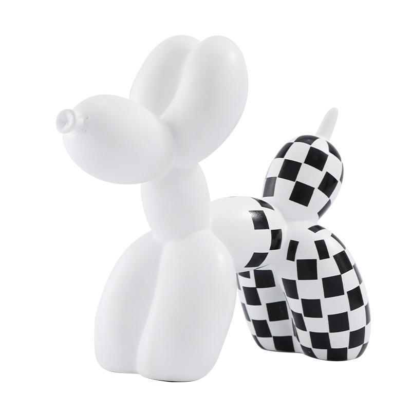 Fluid Balloon Dog Resin Decoration Creative Living Room Home Crafts Desktop Decoration — image 2