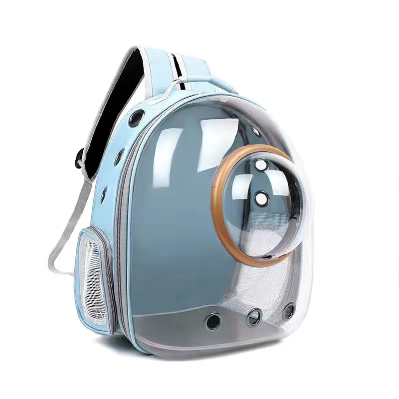 Transparent Cat Bag New Portable Space Capsule Pet Bag Breathable Double Shoulder Cat Backpack — image 13