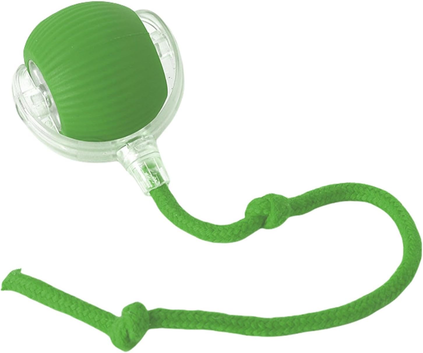 Green Electric Dog Ball Toy - Indoor Large And Small Cat Dog Interactive Intelligent Rolling Pet Ball (Green) — image 2