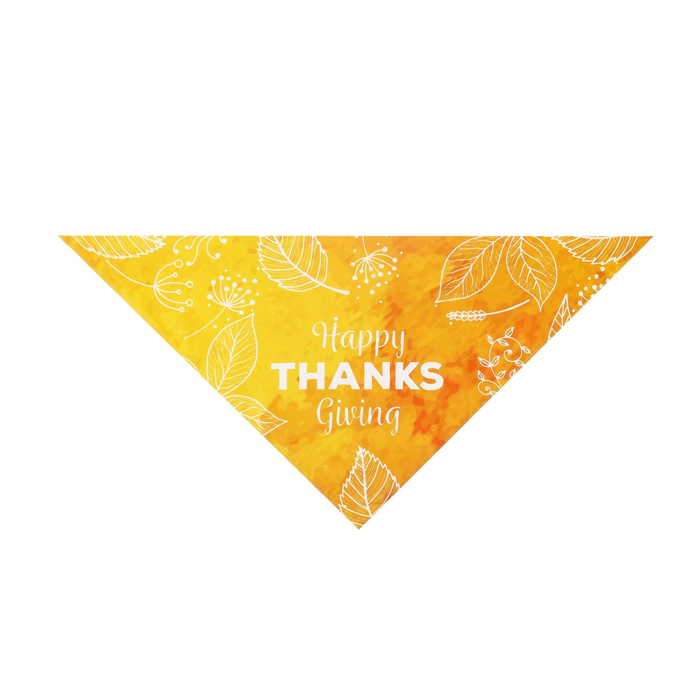 New Pet Scarf Dog Triangle Scarf Thanksgiving Pet Bandana — image 4