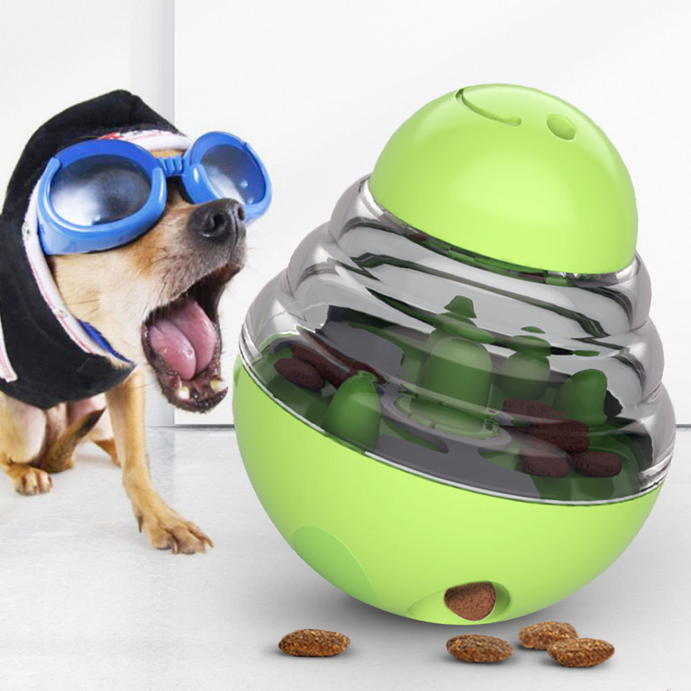 Dog Toy Leaking Food Ball Pet Supplies Tumbler Educational Slow Food Toy Ball — image 3