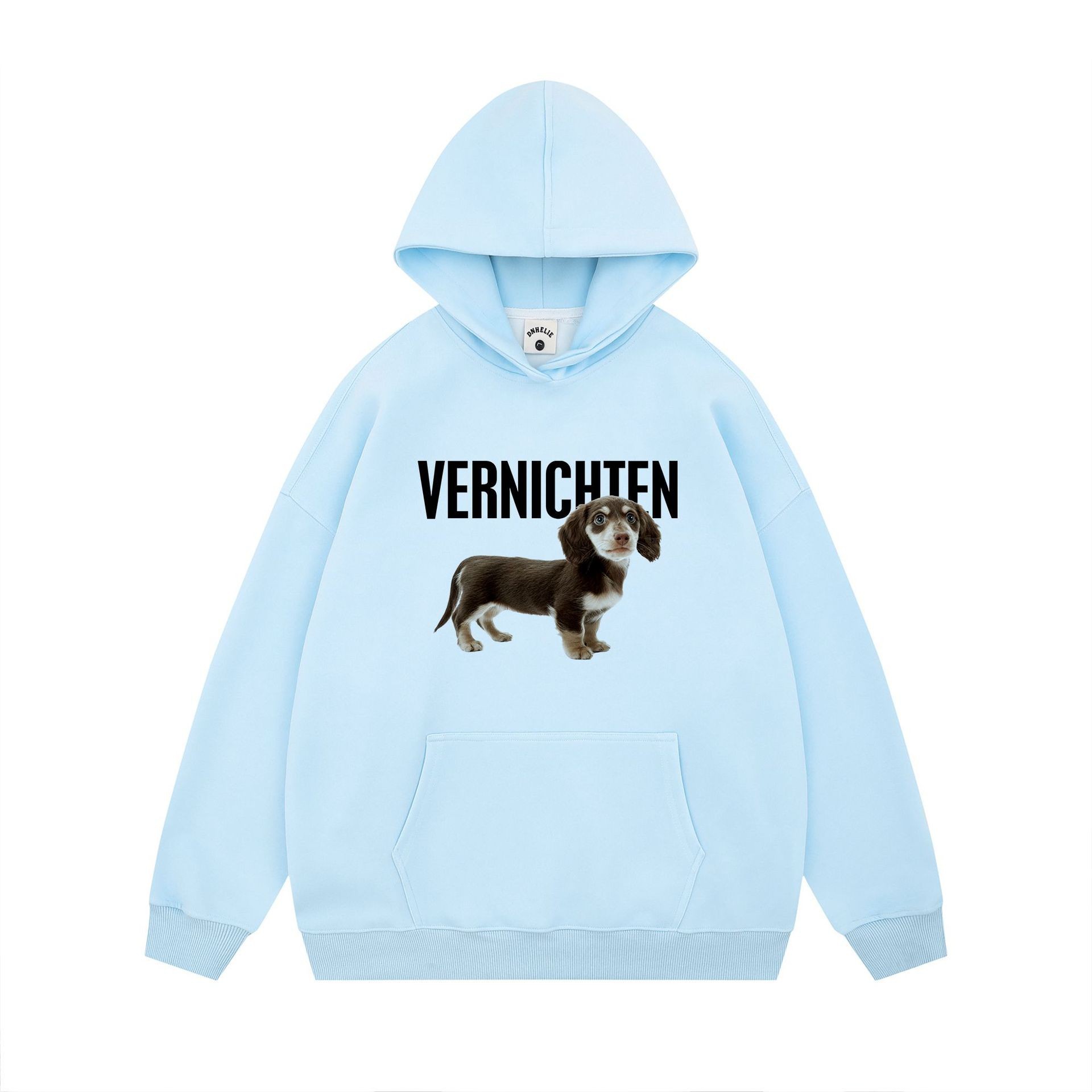 Cute Dog Design Hooded Sweatshirt — image 6