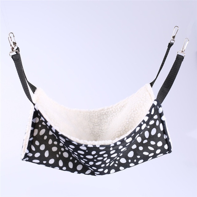 Cama Colgante Suave para Gatos - Manta de Hamaca Caliente para Invierno — imagen 1