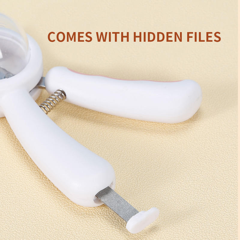 Pet Nail Clipper Stainless Steel Splash-proof Cat Nail Clipper Cleaning Grooming Pet Nail Clipper — image 5