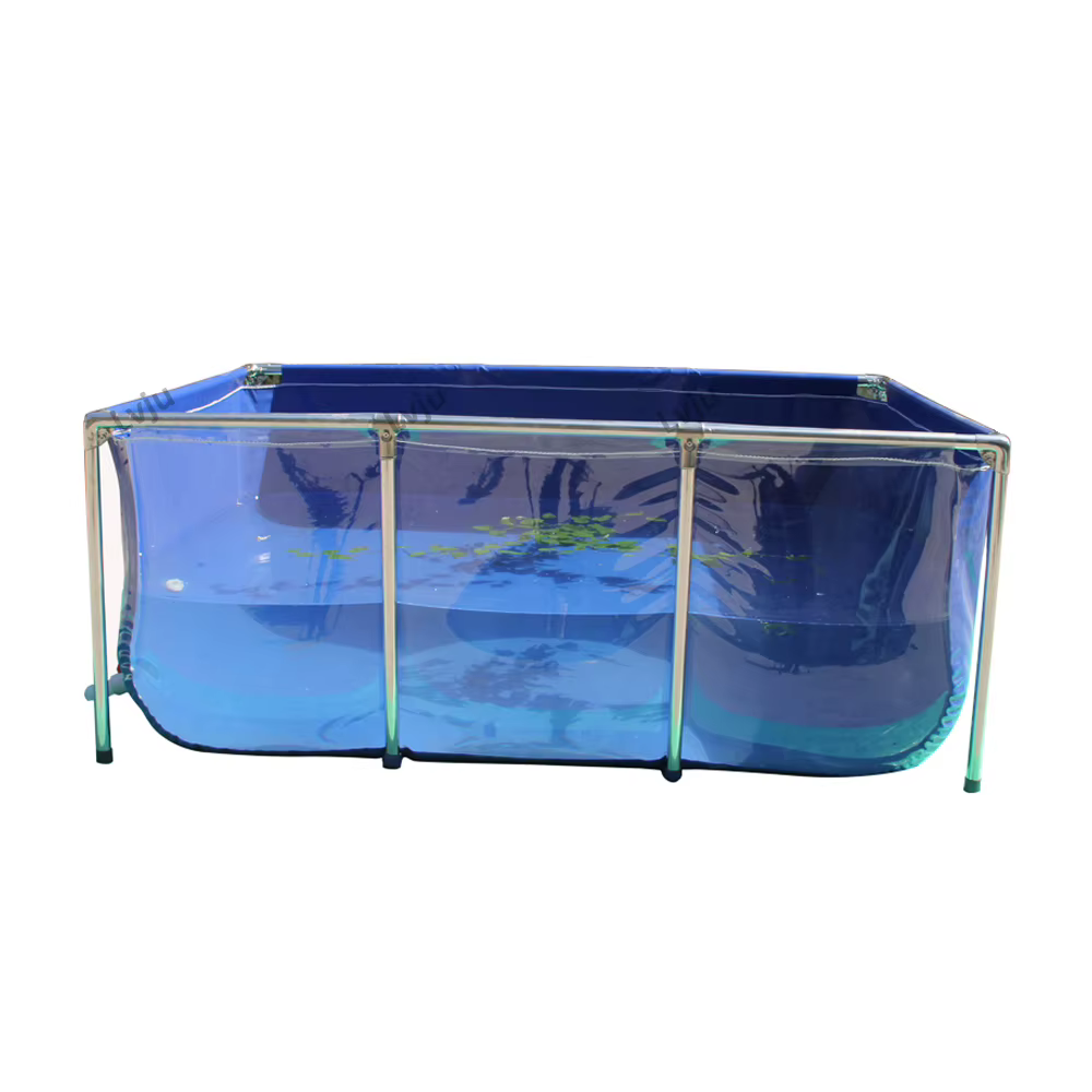 Lvju Fish Aquarium Tank 92 Gallon 350 Liter 100*100*35cm Koi Pond — image 2
