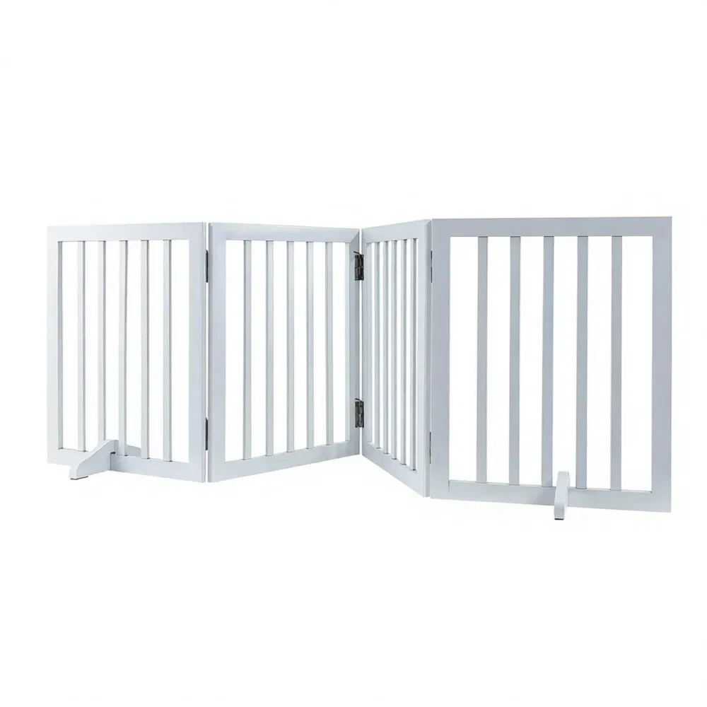 Modern Pet Barrier with Freestanding 80.3 Inches for Indoor — image 3