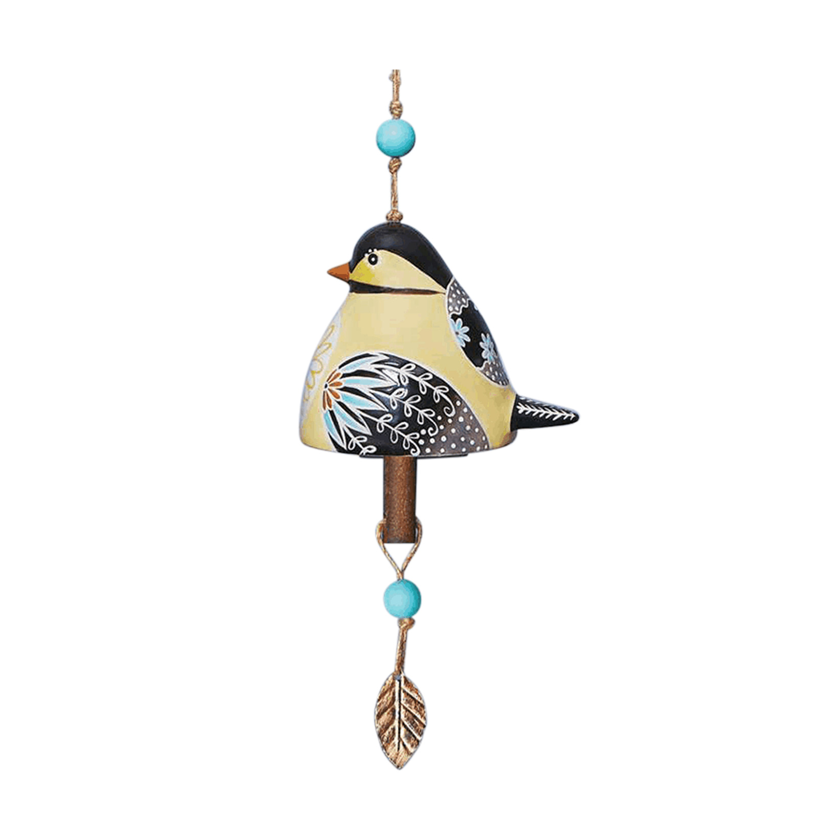BIRD SONG BELL Resin Handicraft Wind Chime Pendant Garden Home Decoration — image 11