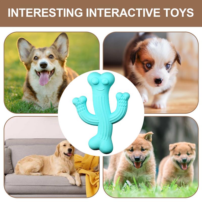 Juguetes de masticación para perros de cactus Ultra duraderos juguetes interactivos para perros resistentes a la destrucción Juguetes para perros contra la aburrición — imagen 10