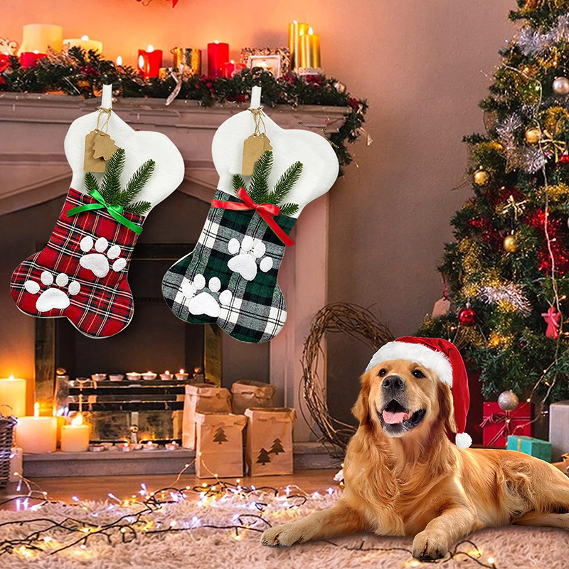 Christmas pendants, Christmas socks, gift bags, Christmas pet socks — image 5