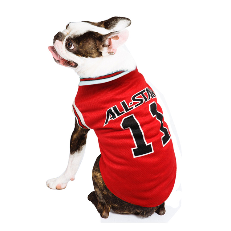 Hot World Cup Ball Spring And Summer Dog Vest Pet Supplies — image 1