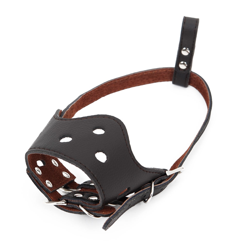 Pet Mouth Adjustable Cap Basket Muzzle Mask Cage Cover Chewing Four Size Product — image 1