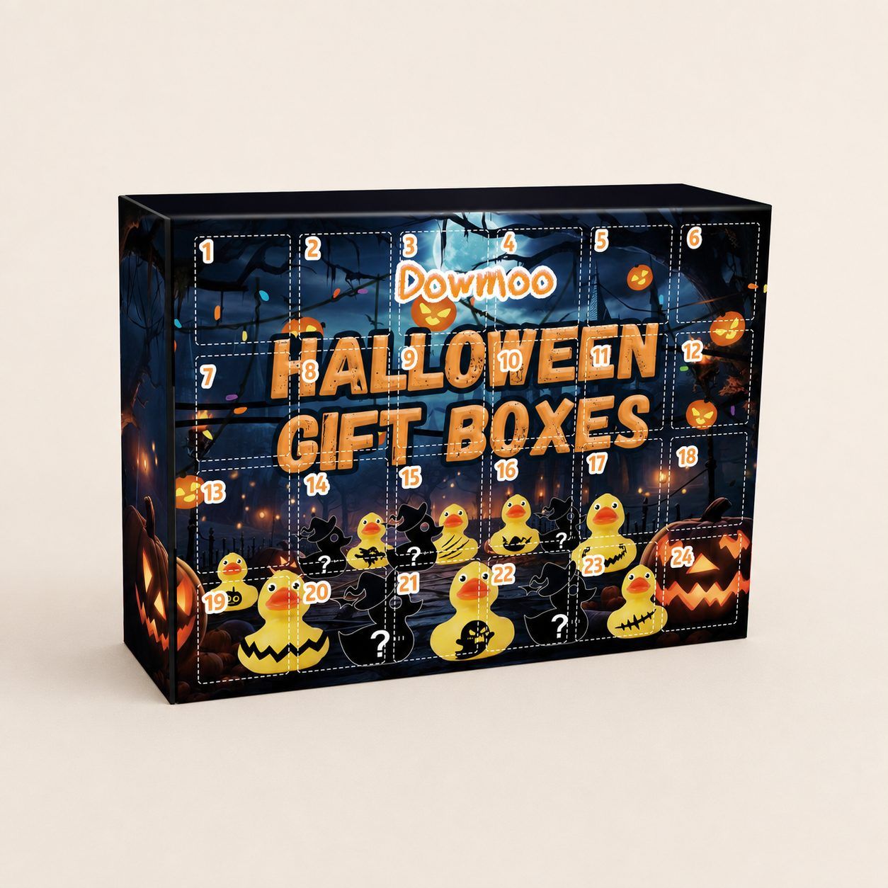 DOWMOO Halloween Duck Blind Box Set, 24 Pieces — image 1