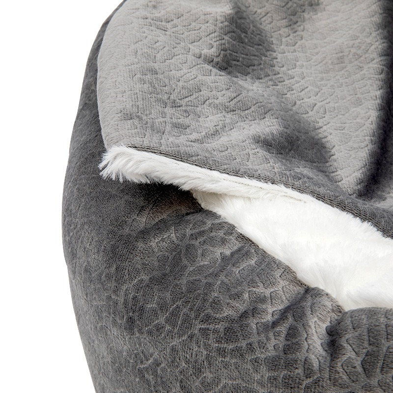 Cama de Gato Plush Super Suave Completa para Dormir en Paz, Caja Donut Limpiable para Todos los Gatos — imagen 4
