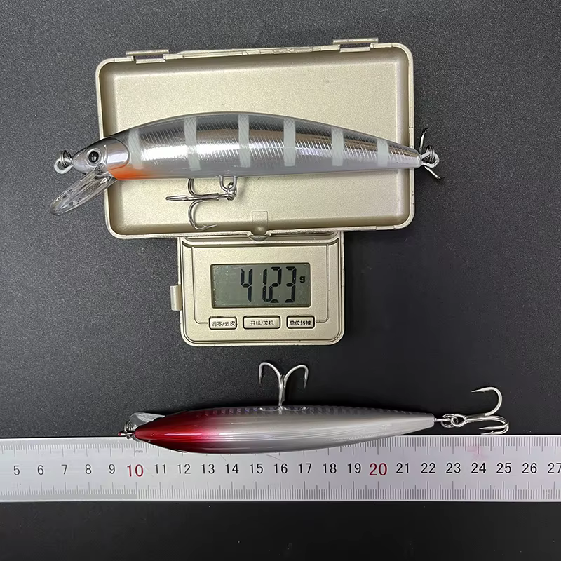 40g 120mm Heavy Sinking Minnow Lures Long Casting Artificial Hard Baits Seabass Trout Swimbait Pesca Wobbler Fishing Equipment — image 5
