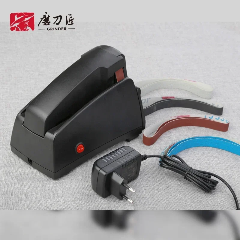 TAIDEA Sanding Belt Electric Knife Sharpener Professional Sharpening Stone Grit 120/320/600/1000# Sharpeners Grindstone Tool — image 1