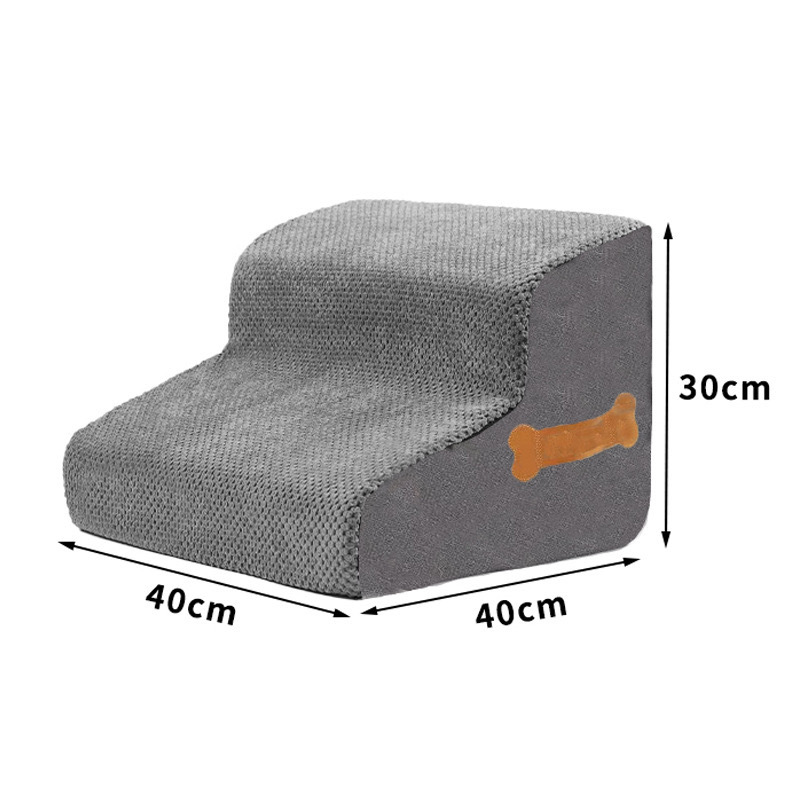 Escalera de Perro con Manija de Hueso – Acceso Seguro para Canes Mayores, Sofás y Camas, Protección Articular — imagen 3
