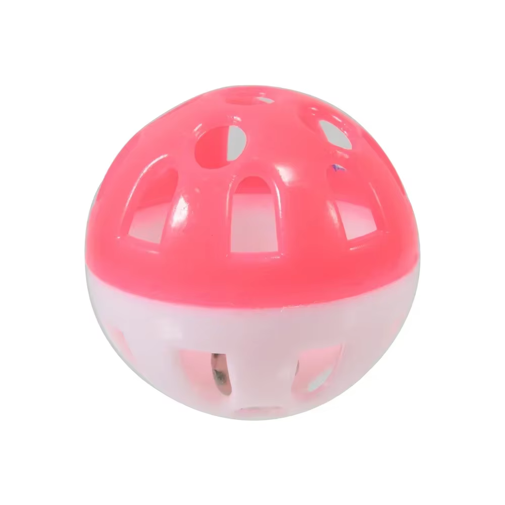 10 piezas de juguete para pájaro colorido hueco campana pelota divertida para loros y canarios — imagen 6