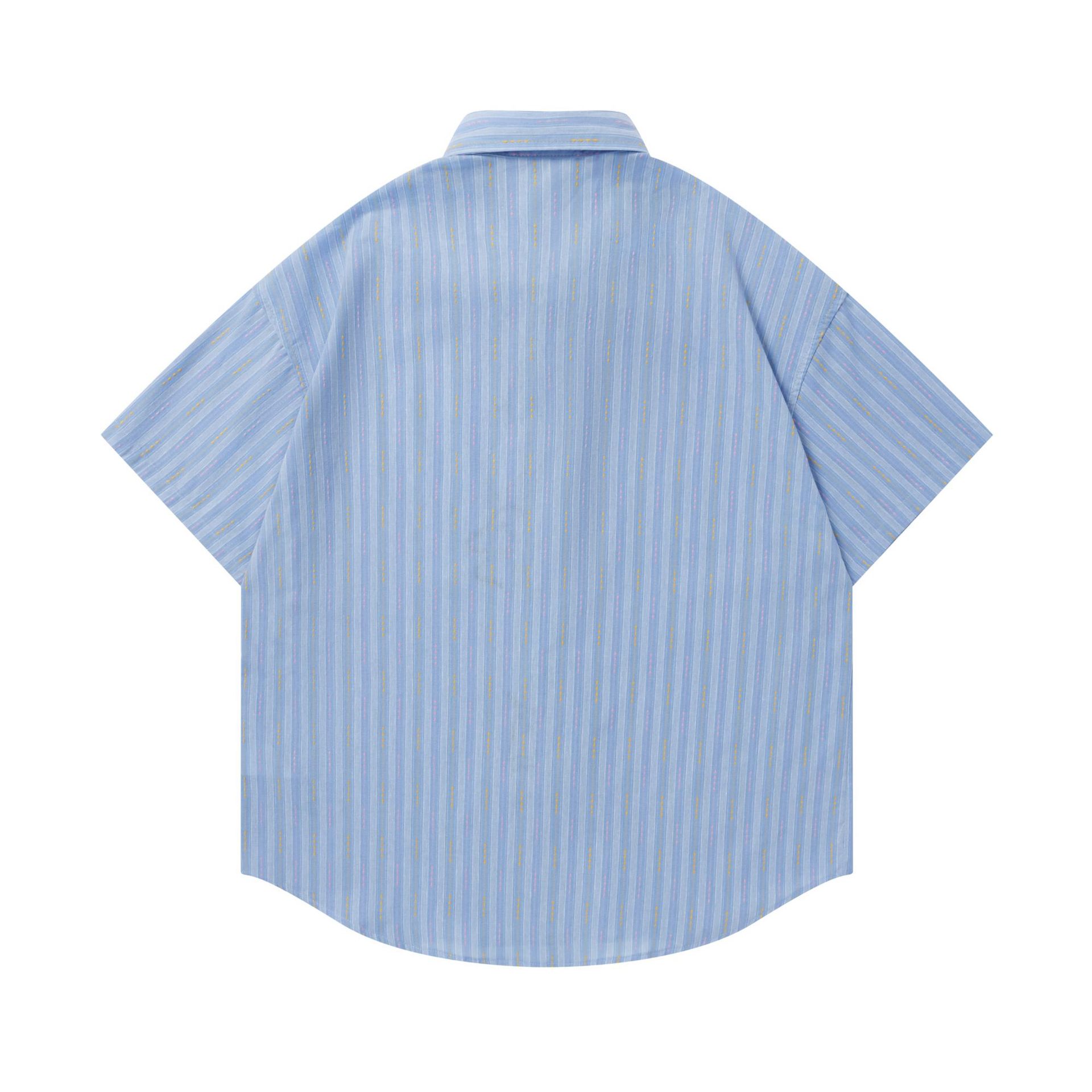 Camiseta corta manga con bordado de gatito adorable — imagen 5