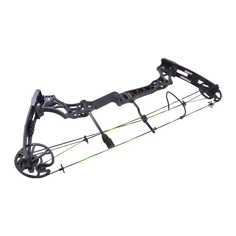 Nuevo Arco Compuesto de Aluminio M129 30-70lbs Pulido Ajustable 320 FPS Arco para Caza, Tiro y Pesca — imagen 3