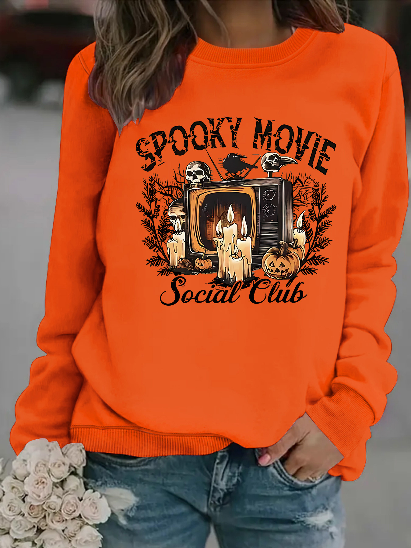 Crow base long sleeved hoodie — image 10