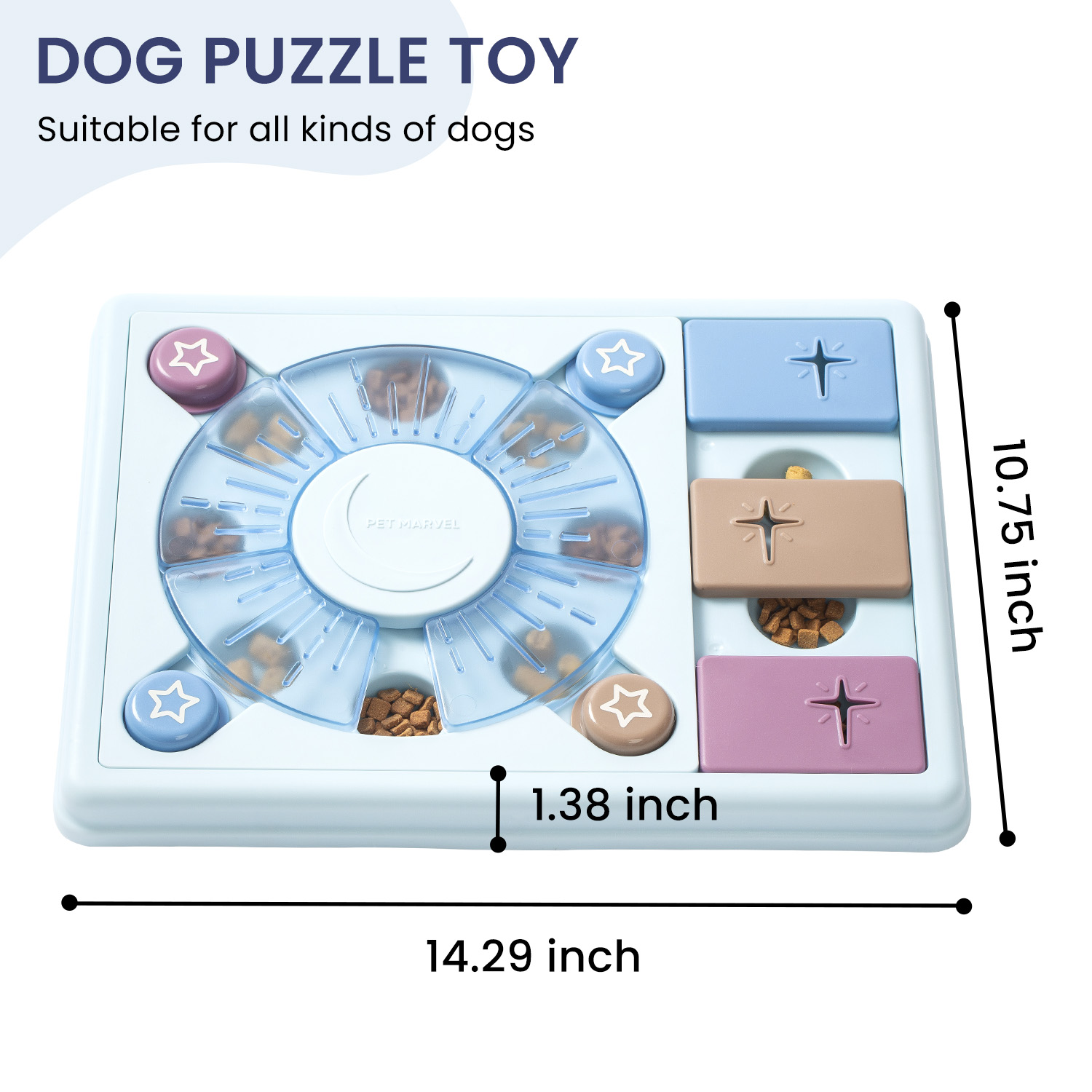 Juguete de Rompecabezas Interactivo PETMARVEL para Perros, Niveles 1-3 — imagen 10