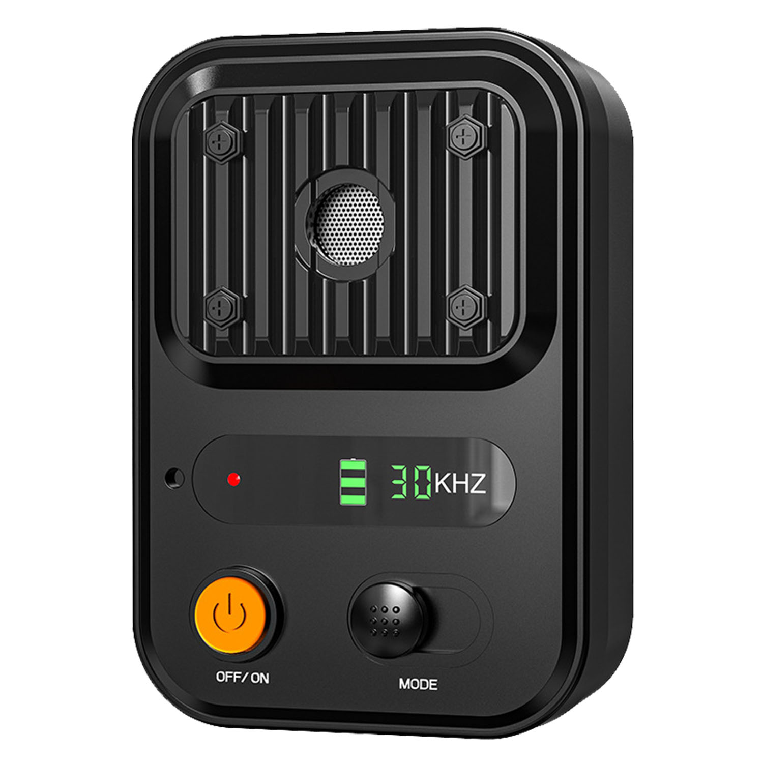 Opciones de Color Negro-Verde - Dispositivo Ultrasonido Anti-Ladrido Rechargeable Automático con 3 Niveles de Frecuencia para Perros IPX4 Resistentes a Agua hasta 10m con Distancia de Detección Máxima de 32.8 pies y Batería Recargable de 1500mAh — imagen 2