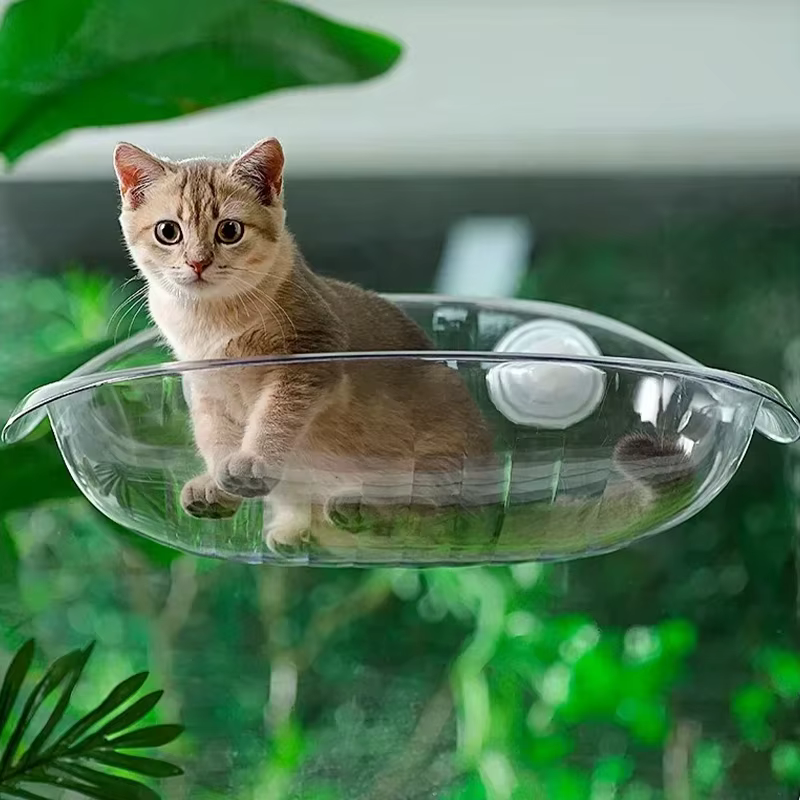 Window Bed for Cats Kitten Accessories Hammock Hanging Balcon Summer Beds Furniture Houses Hammack Pet Hammocks Pets House Cat — image 6