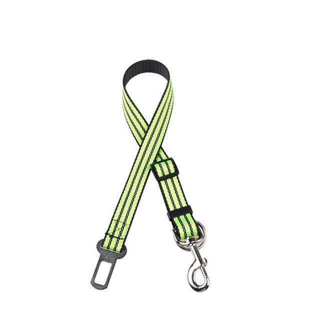Reflective pet seat belt nylon dog traction rope keep pet's safety in car dog car seat belts B43 — image 8