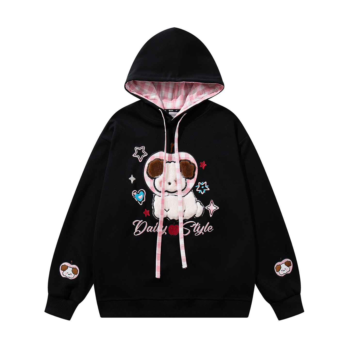 Plush cloth dog hoodie — image 2