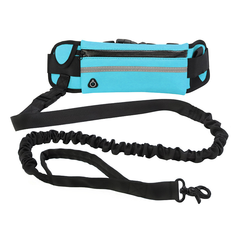 Cinturón Inalámbrico para Perros - Cinturón de Adiestramiento con Correa Elástica Absorbente para Perros Grandes hasta 82 kg, Bolsillo de Teléfono y Botella de Agua — imagen 6