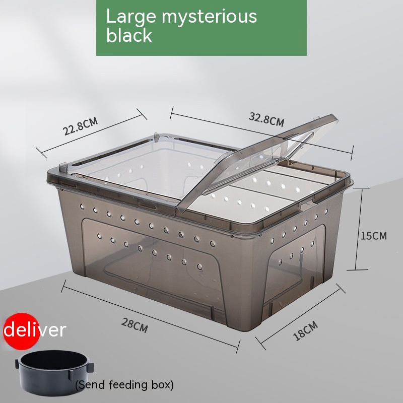 Caja para Alimentar Gusanos de Sedilla para Tortuga Pet — imagen 9