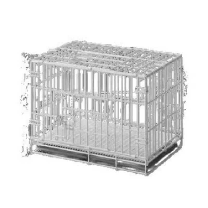 Caja para Perros Pequeños Barra de Puerta para Canes Medianos Interior con Área Sanitaria para Yorkshire Terrier y Otros — imagen 5