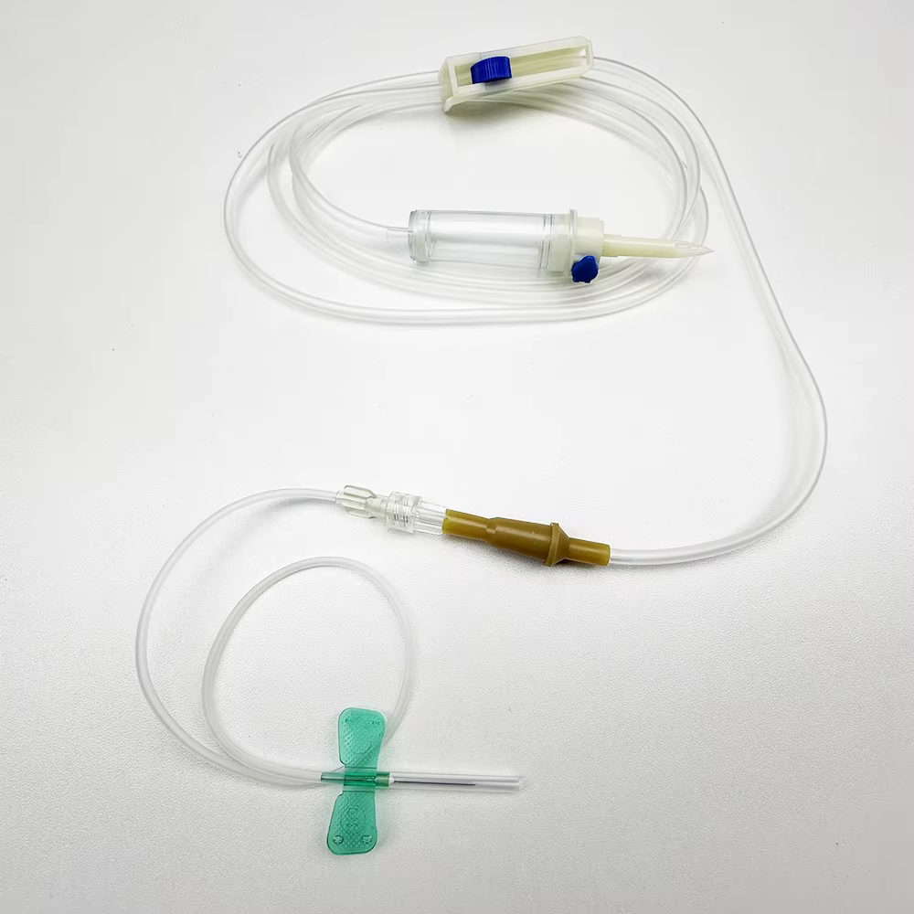 20 Piezas de Equipo de Infusión Desechable para Animales, Manguera de Infusión con Boca Roscada, Tubo Extendido de Infusión por Goteo para Animales — imagen 2