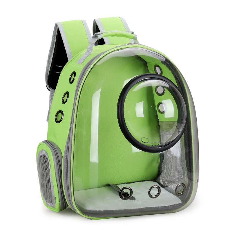 Transparent Cat Bag New Portable Space Capsule Pet Bag Breathable Double Shoulder Cat Backpack — image 5