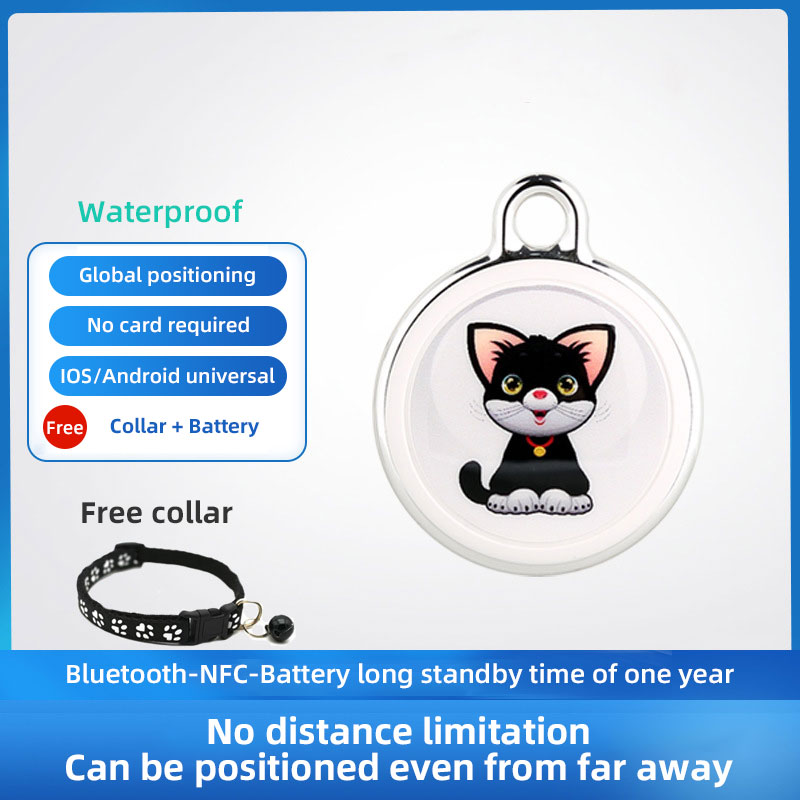 Pet Loss Preventer Global Positioning Airtag Loss Preventer Cat and Dog Intelligent Tracking Loss Preventer Pet Collar — image 2