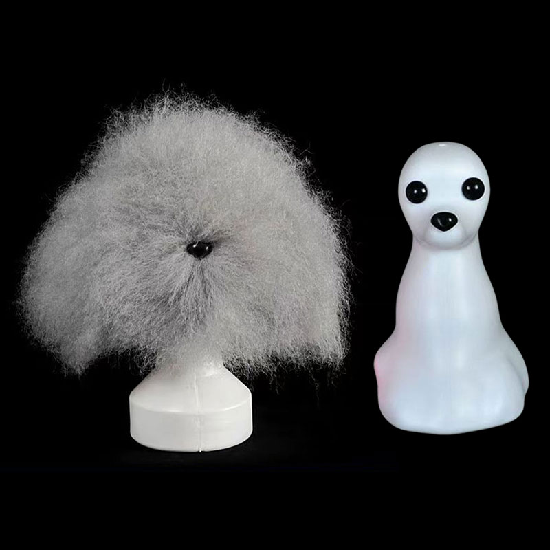Cabeza de Entrenamiento para Pelo Canino Profesional | Modelo de Practica para Estudiantes de Estética Animal y Cuidado del Pelaje — imagen 5