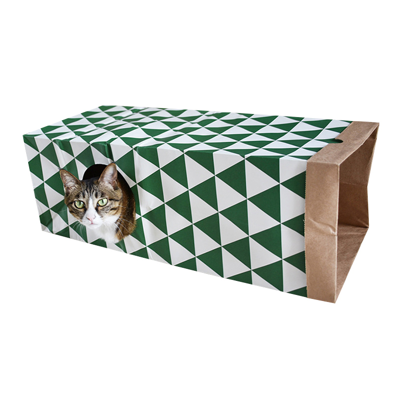 Kraft Paper Cat Nest Tent Cat Toy Tunnel — image 4