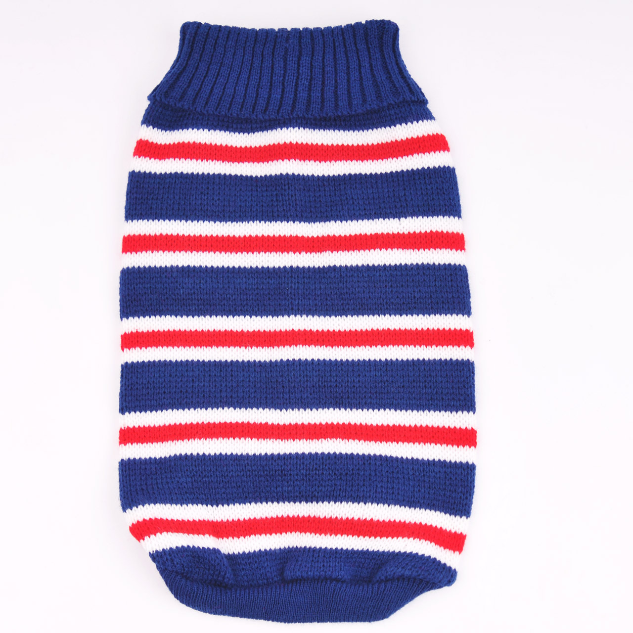 Autumn And Winter New Pet Sweater Horizontal Stripe Pattern Dog Clothes Pet Clothes — image 4