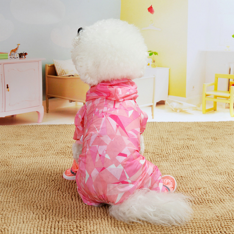Pet Tide Brand Dog Clothes Summer Thin Sunscreen Clothes Four-Legged Clothes Light And Breathable Than The Bear Teddy Bomei Small Dog — image 3