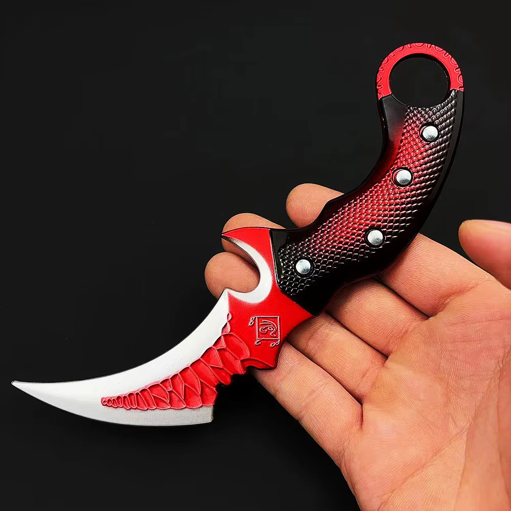 Military Switchblade Clone - Butterfly Knife for FPS Fans, Rust Resistant Metal Role Playing Prop Accessories Spec Ops — image 6