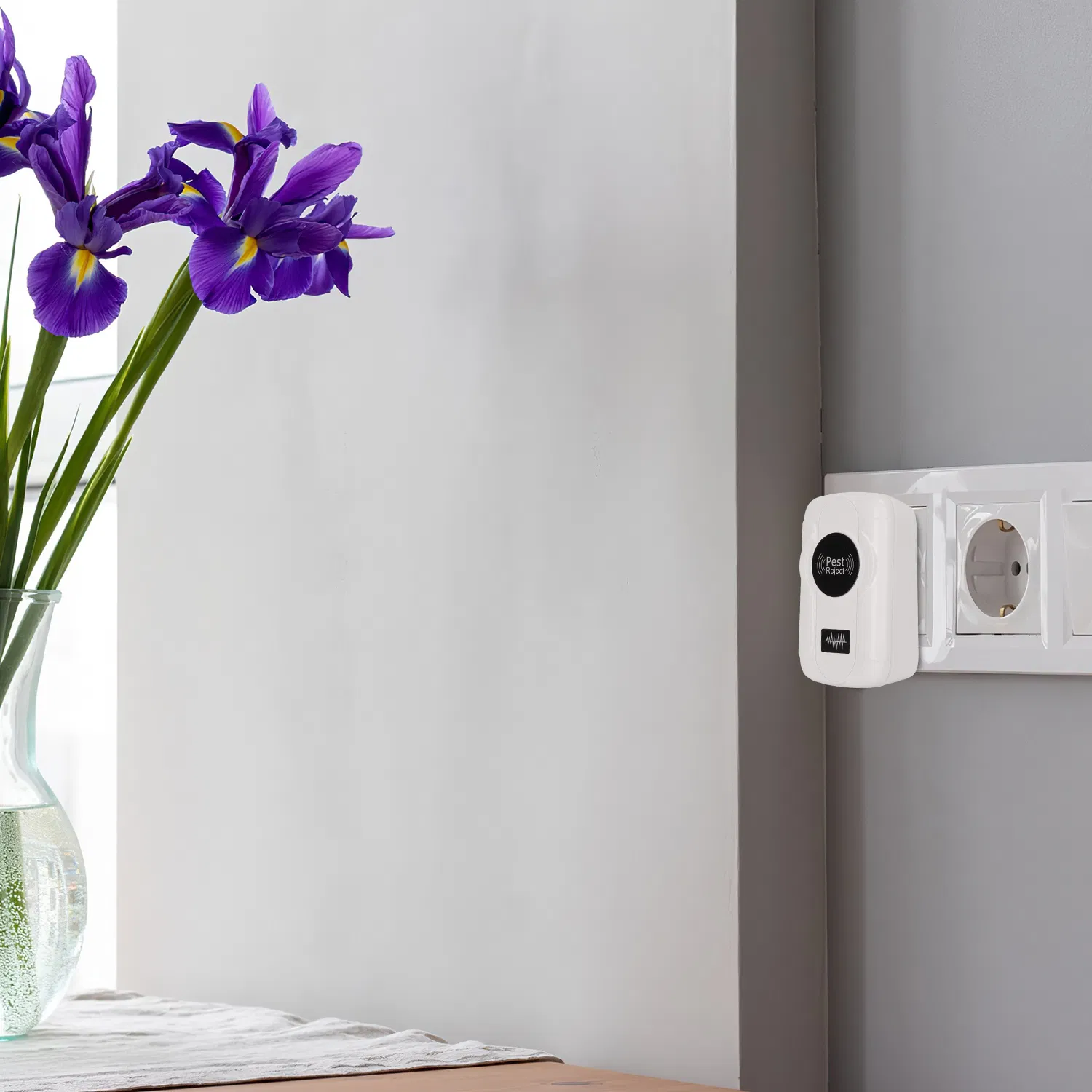 6 Piezas Repelente de Insectos Ultrasonido 32-120KHz con 3 Modos para Interior - Plugs de Pared para Control de Mosquitos, Roedores y Ratones en Habitación, Garaje, Almacén y Oficina — imagen 8