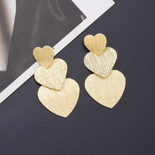 Exaggerated Metal Beetle Earrings for Women Punk Simple Animal Geometric Drop Earrings Accessories Jewelry Gifts — image 9