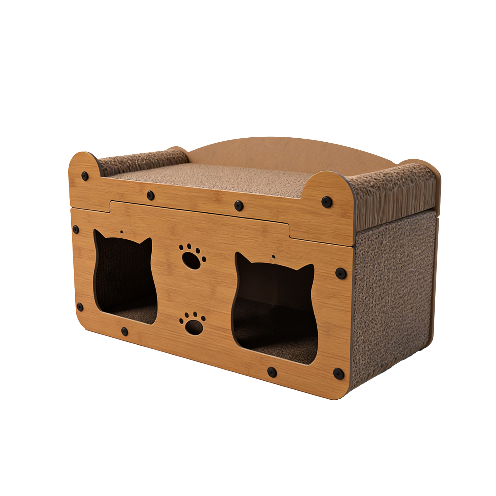 Solo Recogida en Tienda - Cabeza de Gato de Madera de Nuez 56 — imagen 8